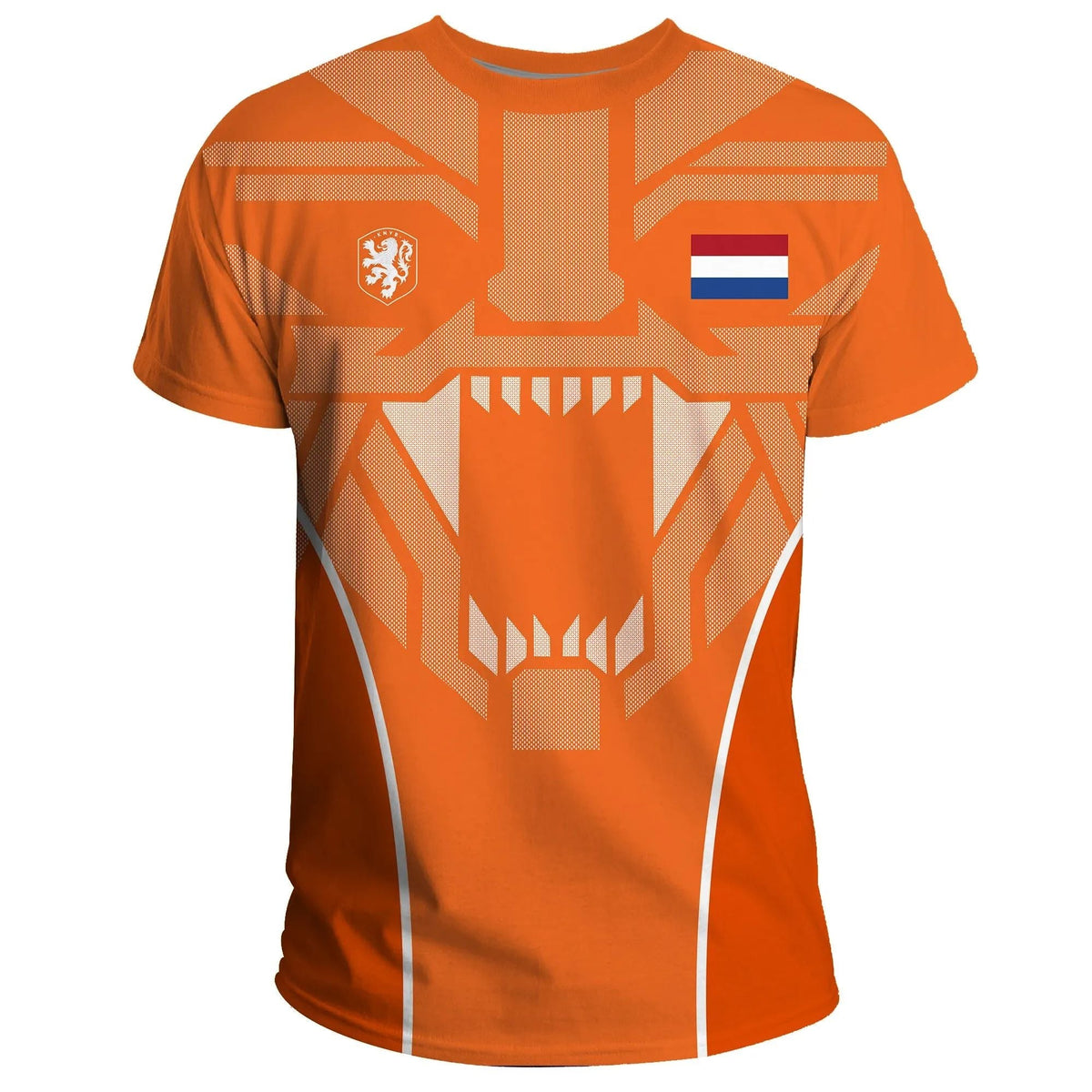 Netherland T Shirt Strong Lion RLT7 - Wonder Print Shop
