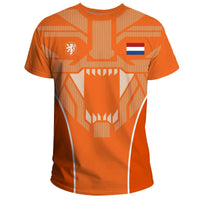 Netherland T Shirt Strong Lion RLT7 - Wonder Print Shop