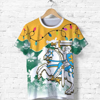 Lithuania Christmas T Shirt Oak Leaves Lietuva RLT6 - Wonder Print Shop