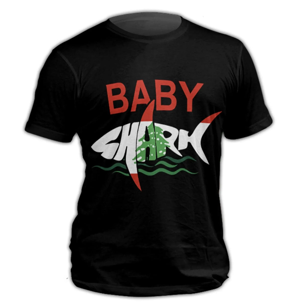 Lebanon T Shirt Baby Shark Doo Doo RLT6 - Wonder Print Shop