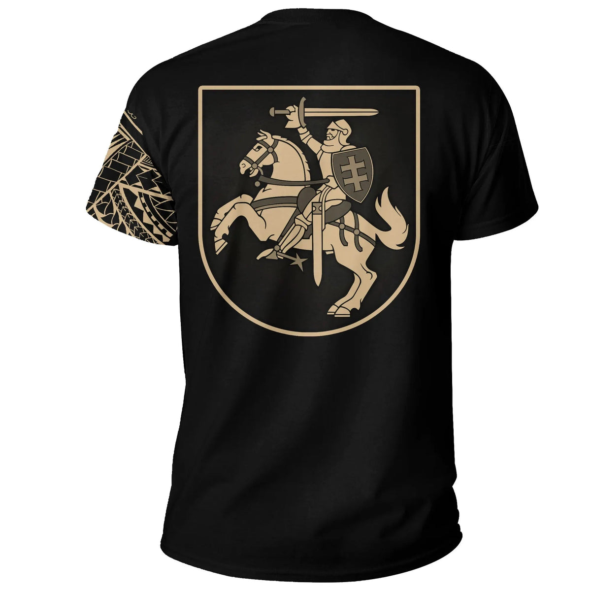 Lithuania T Shirt Tattoo Style RLT6 - Wonder Print Shop