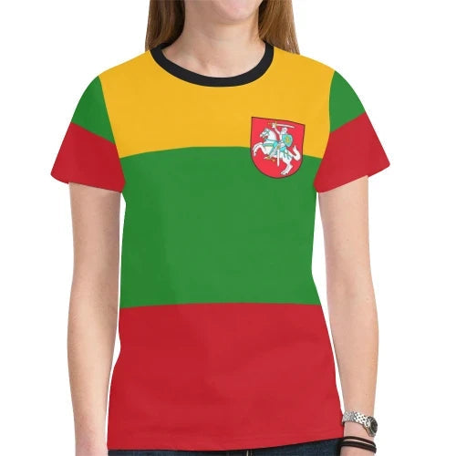Lithuania Lietuva Flag tshirt RLT6 - Wonder Print Shop