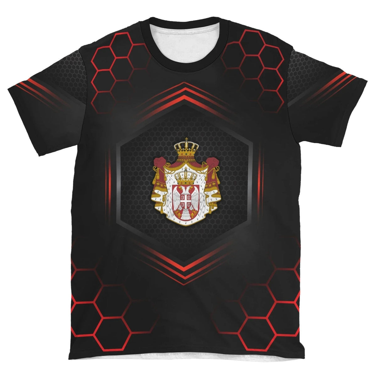 Serbia T Shirt Sport Style Women's/Men's RLT7 - Wonder Print Shop