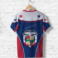 Panama T Shirt Circle Stripes Flag Version RLT13 - Wonder Print Shop