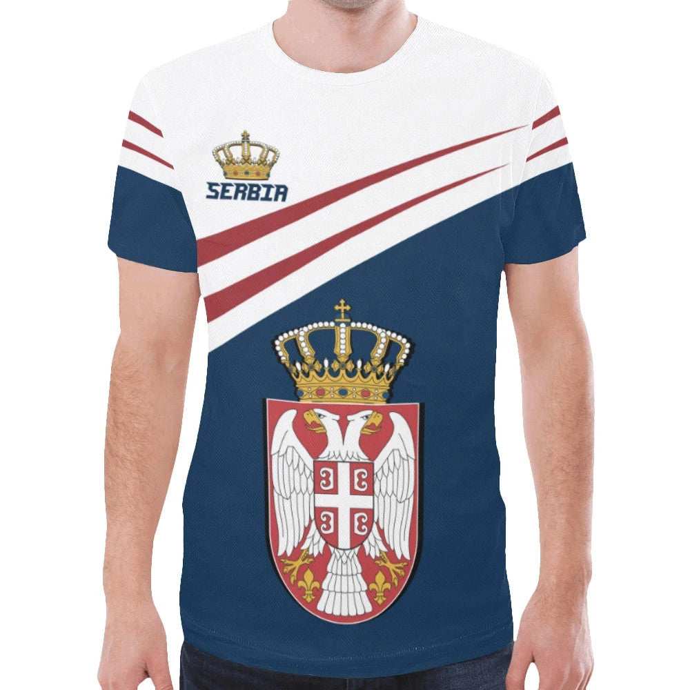 Serbia Premium T Shirt RLT7 - Wonder Print Shop