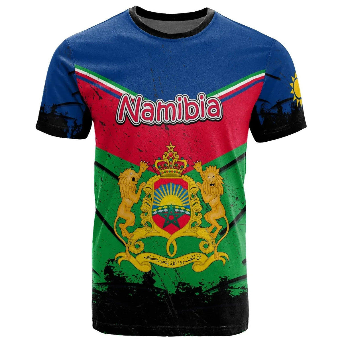Namibia T Shirt Vintage Grunge Style RLT7 - Wonder Print Shop