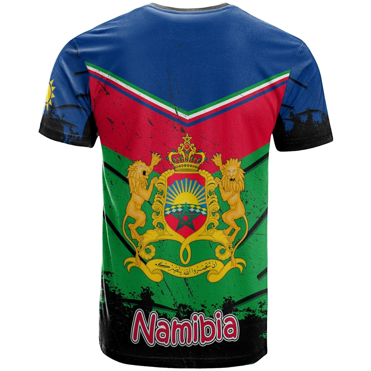 Namibia T Shirt Vintage Grunge Style RLT7 - Wonder Print Shop