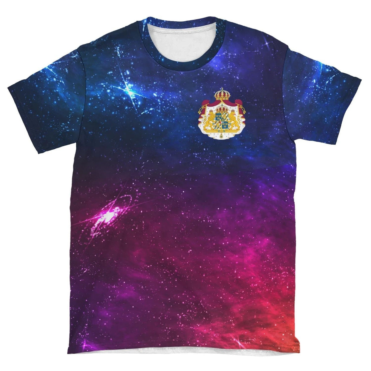 Sweden 2 T Shirt Galaxy RLT7 - Wonder Print Shop