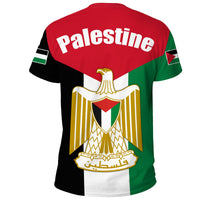 Palestine T Shirt, Coat Of Arms Palestine RLT13 - Wonder Print Shop