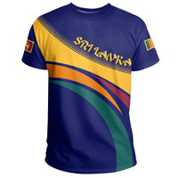 Sri Lanka Lion T Shirt RLT7 - Wonder Print Shop