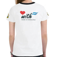 Honduras T Shirt Honduras Flag The First RLT8 - Wonder Print Shop