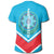 Azerbaijan Coat Of Arms T Shirt Lucian Style RLT8 - Wonder Print Shop