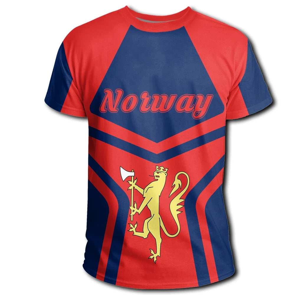Norway Coat Of Arms T Shirt My Style RLT7 - Wonder Print Shop