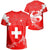 Switzerland Christmas Coat Of Arms T Shirt X Style RLT13 - Wonder Print Shop