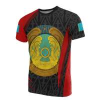 Kazakhstan T Shirt Kazakhstan Spirit RLT8 - Wonder Print Shop