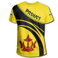 Brunei Coat Of Arms T Shirt Cricket Style RLT7 - Wonder Print Shop