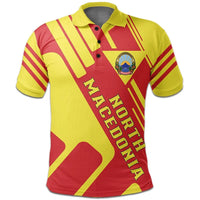 North Macedonia Coat Of Arms T Shirt Rockie RLT7 - Wonder Print Shop