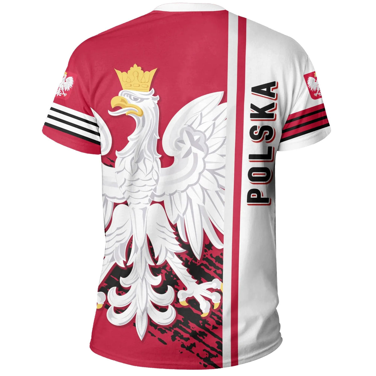 Poland T Shirt Quarter Style RLT7 - Wonder Print Shop