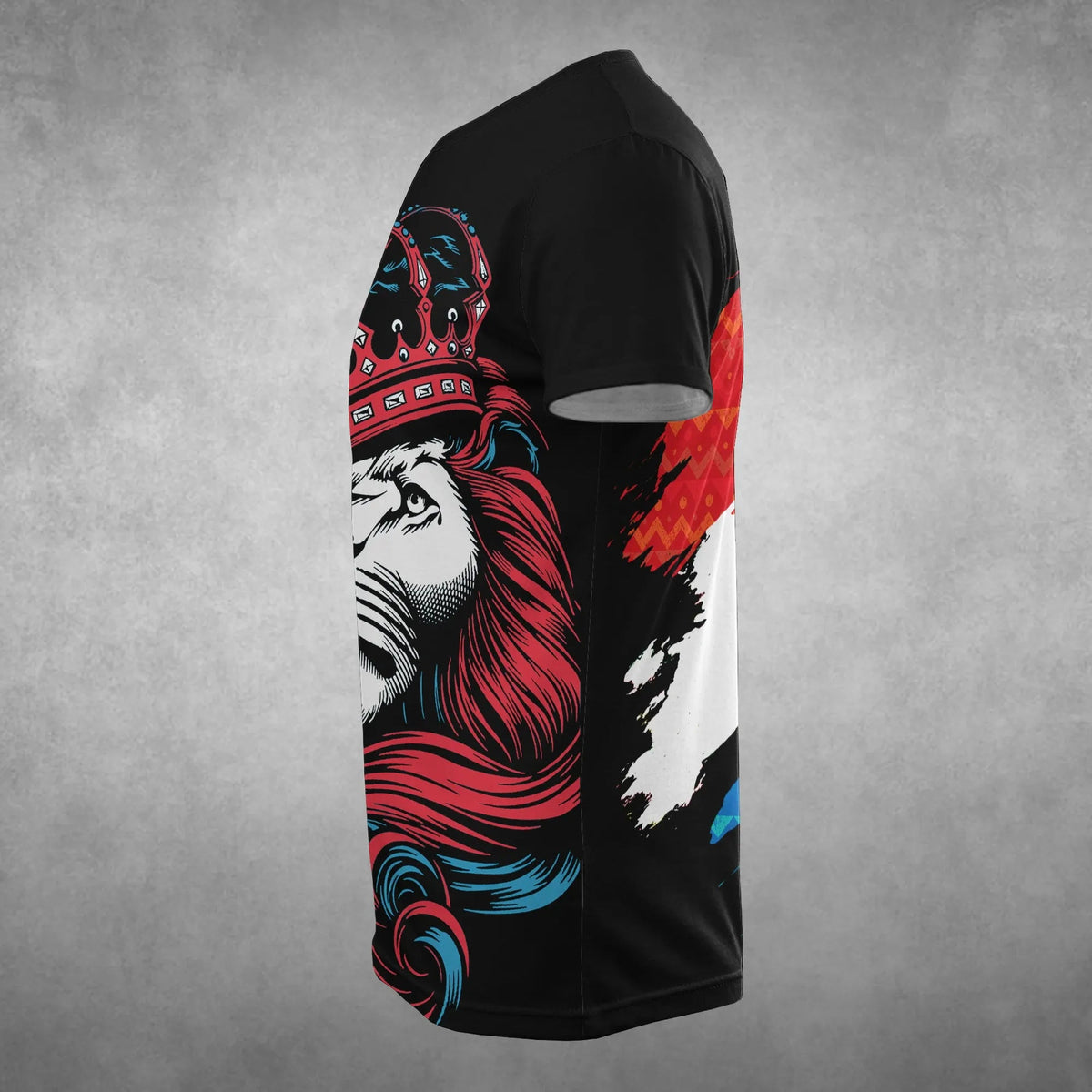 Luxembourg Lion King T Shirts RLT6 - Wonder Print Shop