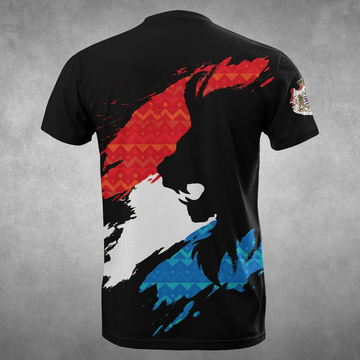 Luxembourg Lion King T Shirts RLT6 - Wonder Print Shop