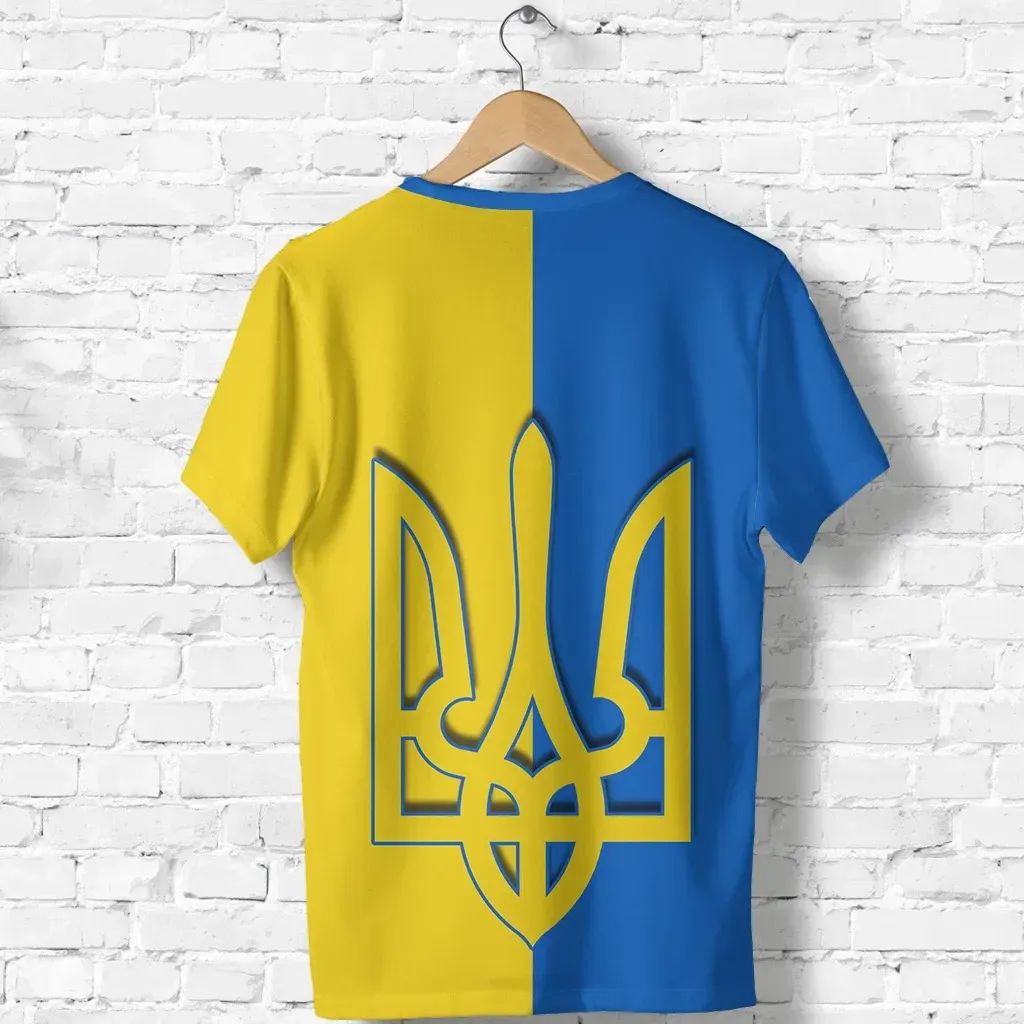 Ukraine FootbT Shirt Trident RLT7 - Wonder Print Shop