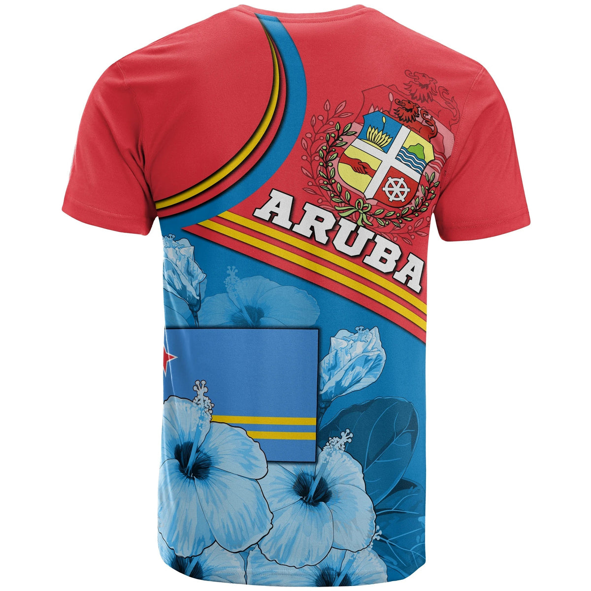 Aruba T Shirt One Happy Islands RLT7 - Wonder Print Shop