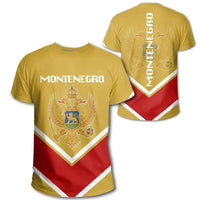 Montenegro Coat Of Arms T Shirt Lucian Style RLT13 - Wonder Print Shop
