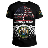 Rwanda T Shirt American Roots RLT12 - Wonder Print Shop