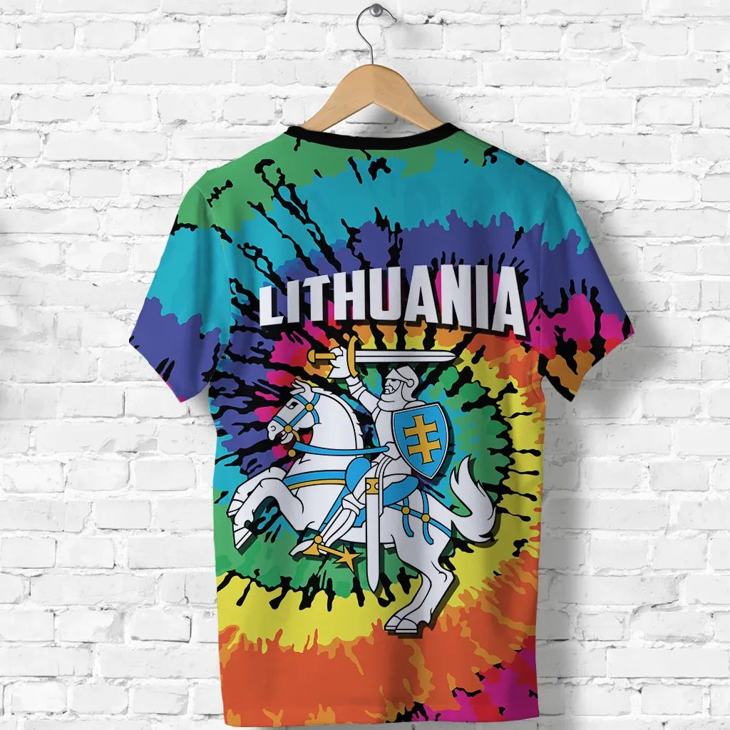 Lithuania T Shirt Tie Dye RLT6 - Wonder Print Shop