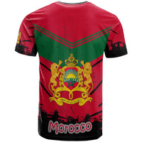 Morocco T Shirt Vintage Grunge Style RLT7 - Wonder Print Shop
