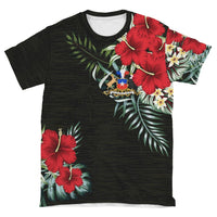 Chile T Shirt Hibiscus RLT7 - Wonder Print Shop