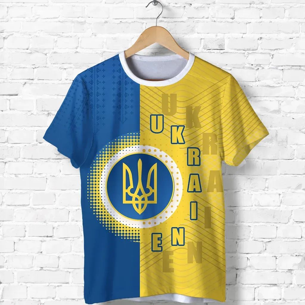 Ukraine T Shirt Special Coat Of Arms RLT7 - Wonder Print Shop