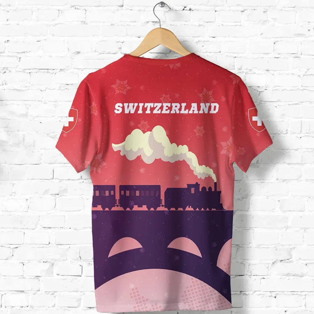 Switzerland Travel T Shirt RLT13 - Wonder Print Shop