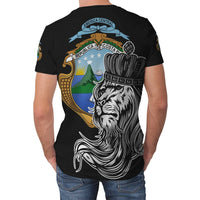 Costa Rica T Shirt Lion with Crown RLT13 - Wonder Print Shop