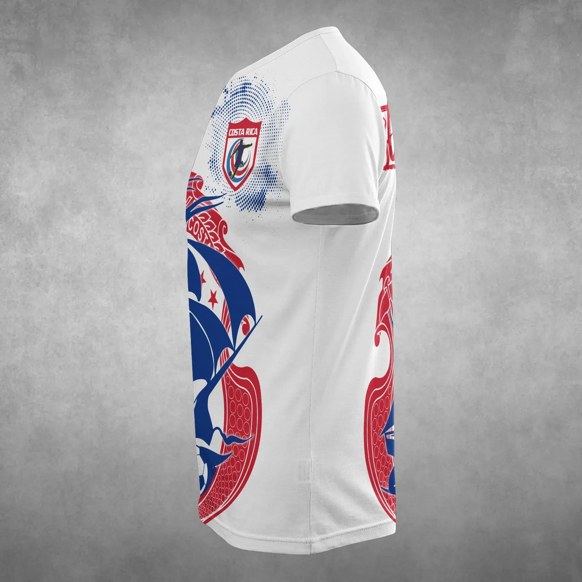 Soccer Costa Rica T Shirt Bh RLT13 - Wonder Print Shop