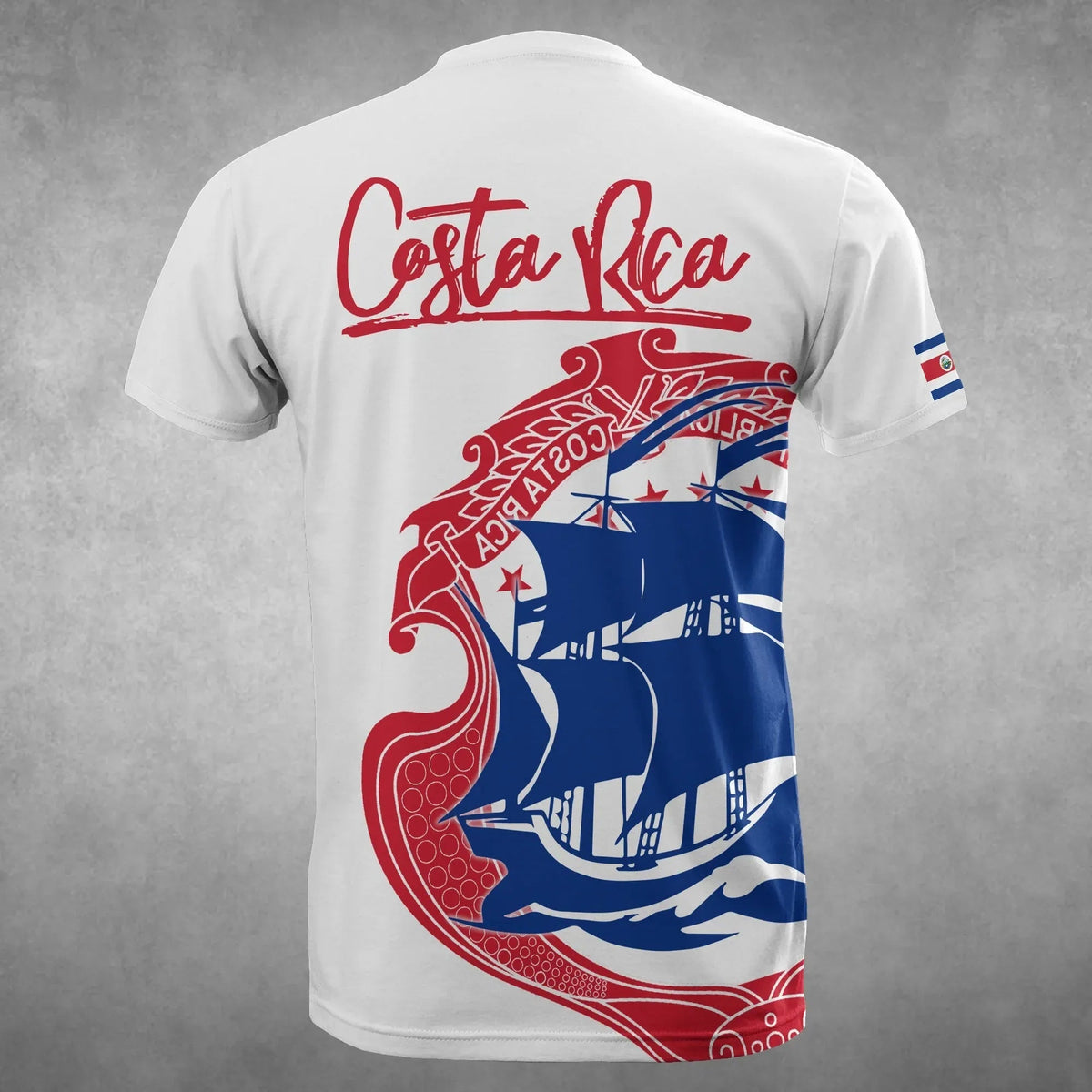 Soccer Costa Rica T Shirt Bh RLT13 - Wonder Print Shop