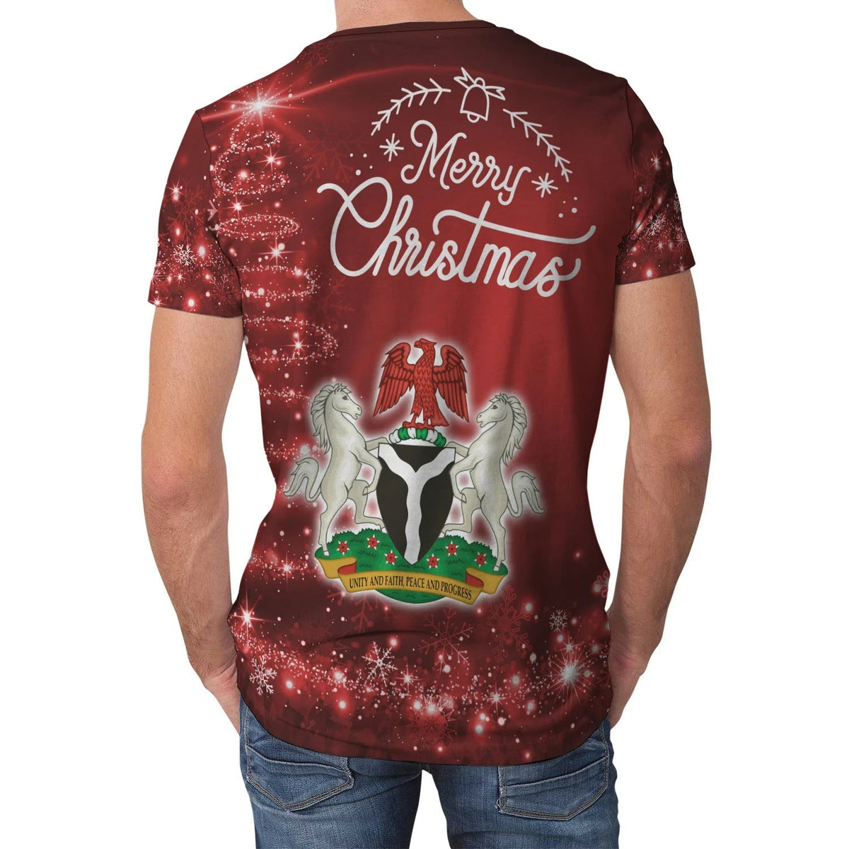 Nigeria Christmas T Shirt Womens/Mens RLT8 - Wonder Print Shop