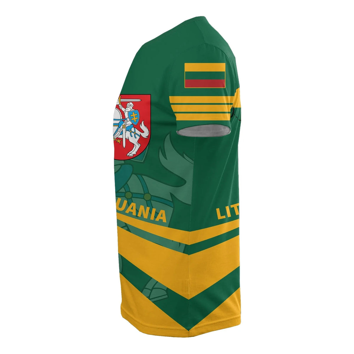Lithuania T Shirt Flag Doma Style RLT6 - Wonder Print Shop
