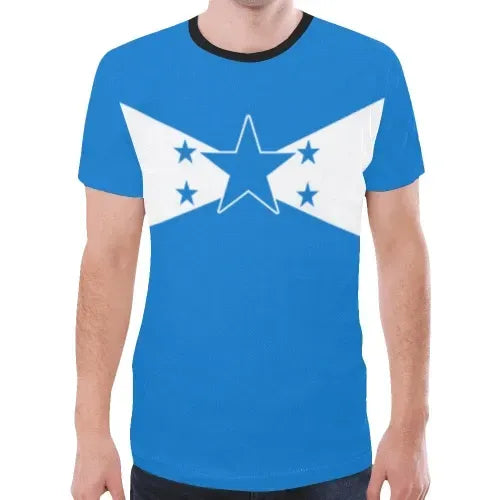 Honduras T Shirt Honduras Flag RLT8 - Wonder Print Shop