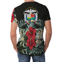 Panama T Shirt Hibiscus Men/Women RLT13 - Wonder Print Shop