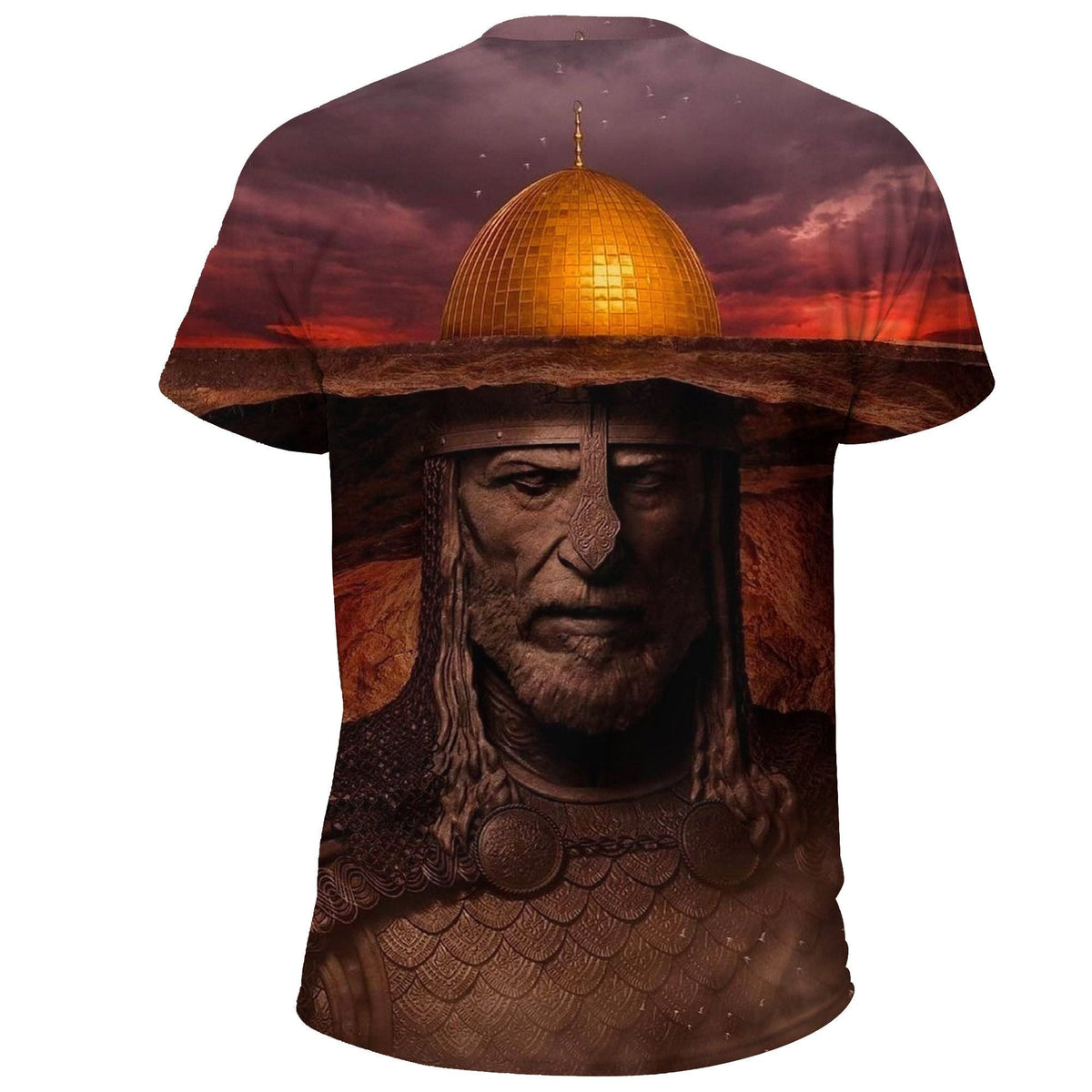 Palestine T Shirt Dome of The Rock RLT13 - Wonder Print Shop