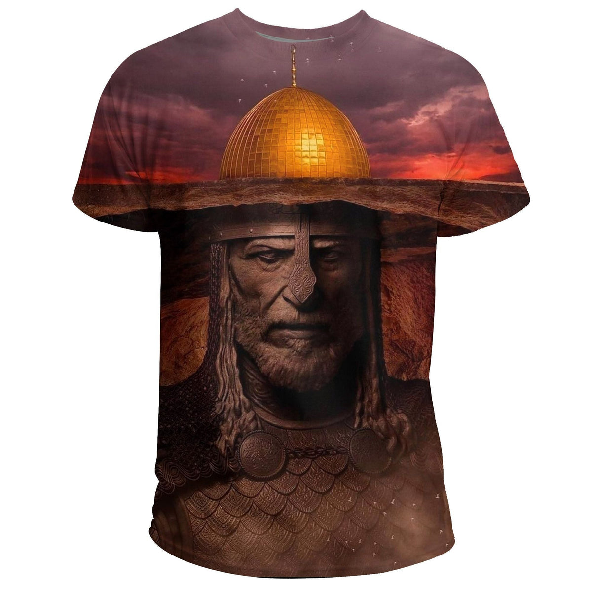 Palestine T Shirt Dome of The Rock RLT13 - Wonder Print Shop