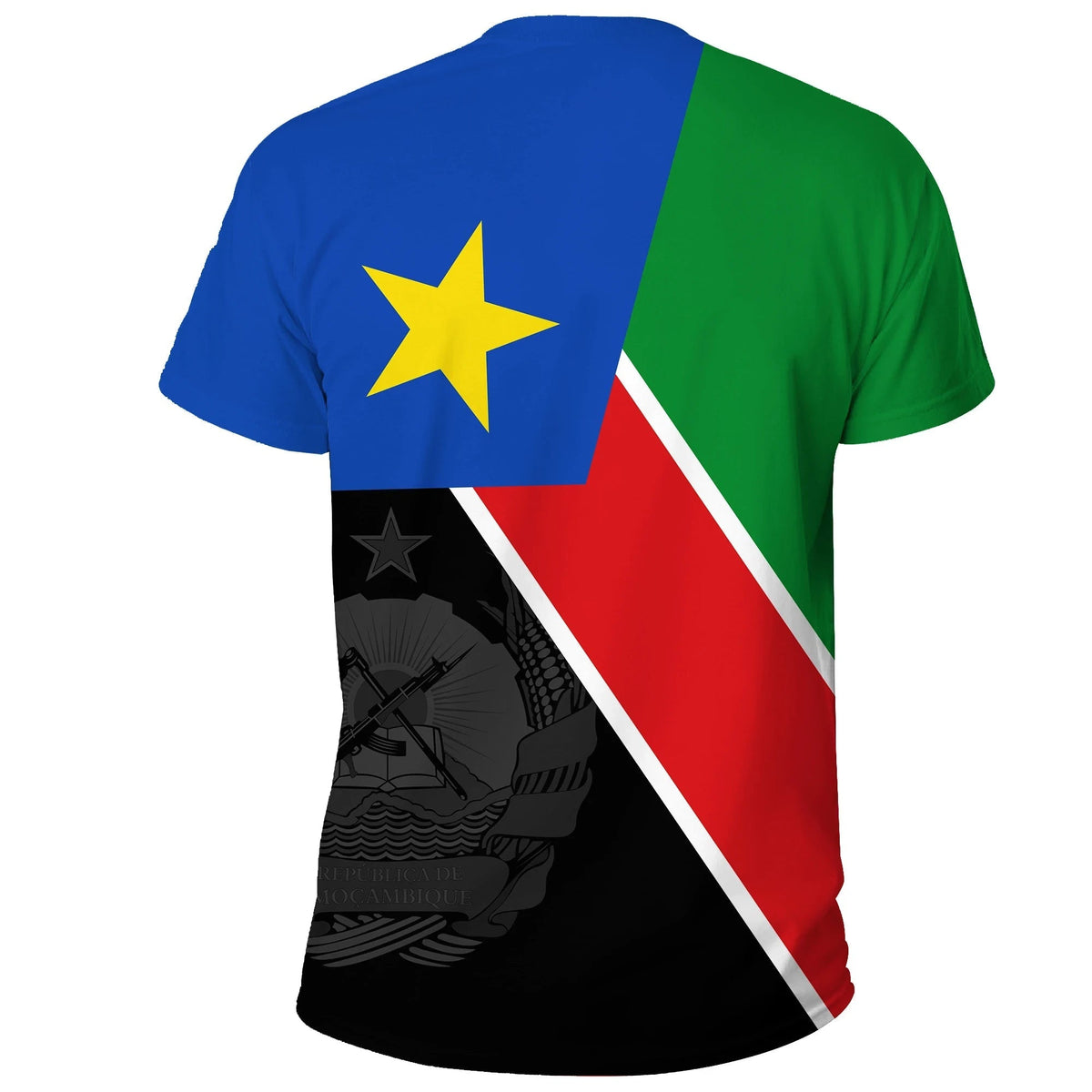 Mozambique T Shirt Flag Mozambique Independence Day RLT7 - Wonder Print Shop