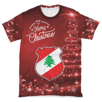 Lebanon Christmas T Shirt Womens/Mens RLT6 - Wonder Print Shop