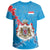 Luxembourg Christmas Coat Of Arms T Shirt X Style8 RLT6 - Wonder Print Shop