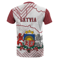 Latvia T Shirt RLT6 - Wonder Print Shop