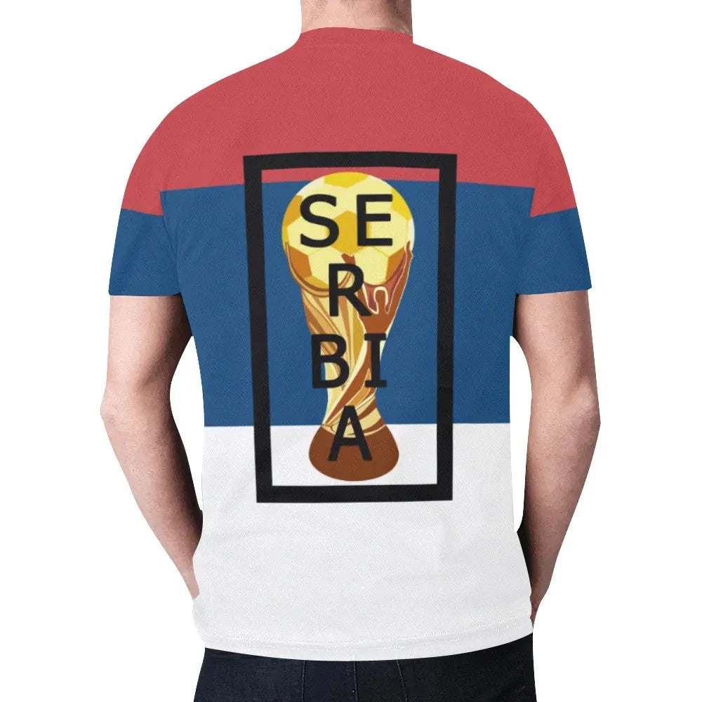 Serbia World Cup T Shirt RLT7 - Wonder Print Shop
