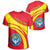 Kyrgyzstan Coat Of Arms T Shirt Cricket Style RLT8 - Wonder Print Shop