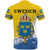 Sweden Hockey T Shirt Hockey Three Crowns RLT7 - Wonder Print Shop
