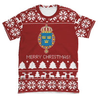 Sweden 3 Christmas T Shirt Ver.02 RLT7 - Wonder Print Shop